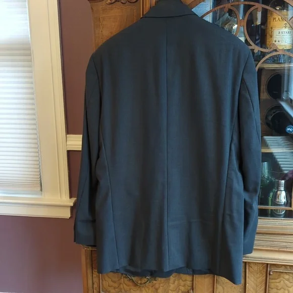 Vintage Hugo Boss gray two piece suit size 42R - Picture 2 of 11